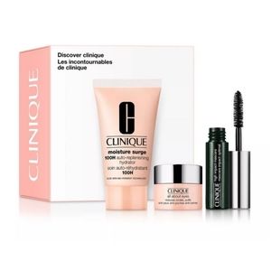 Clinique Discovery Kit, High Impact Mascara, Moisture Surge & Eye Cream